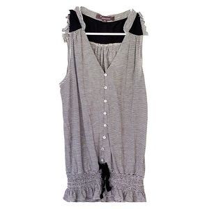 Women’s striped tank top.